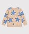 Kinder-Sweatshirt aus Baumwolle mit Sternmotiv vielfarbig/blau/vielfarbig