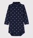 Langärmeliger Baby-Body mit Rollkragen, Unisex