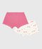 Set Kinder-Shortys aus Baumwolle mit Pferd-Motiv variante 1