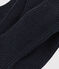 Baby-Strumpfhose aus Wolle blau SMOKING