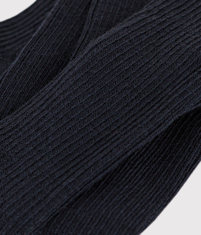 Baby-Strumpfhose aus Wolle blau