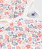 Strampler aus Nicki mit Blumenmotiv weiss MARSHMALLOW/weiss MULTICO