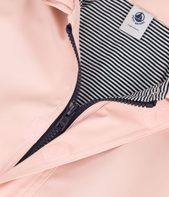 KLASSISCHE BABY-REGENJACKE rosa SALINE