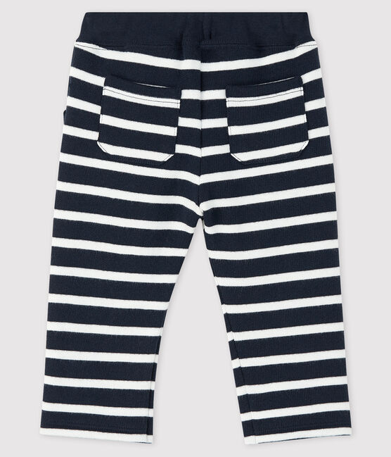 Baby-Matrosenhose für Jungen blau SMOKING/weiss MARSHMALLOW