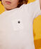 Kinder-T-Shirt Jungen weiss MARSHMALLOW