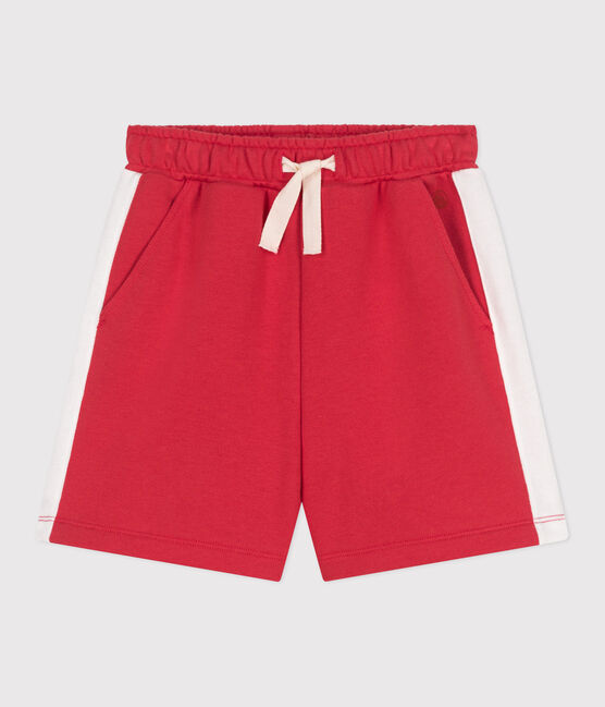 Kinder-Bermudashorts aus einfarbiger Baumwolle SPI
