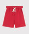 Kinder-Bermudashorts aus einfarbiger Baumwolle SPI