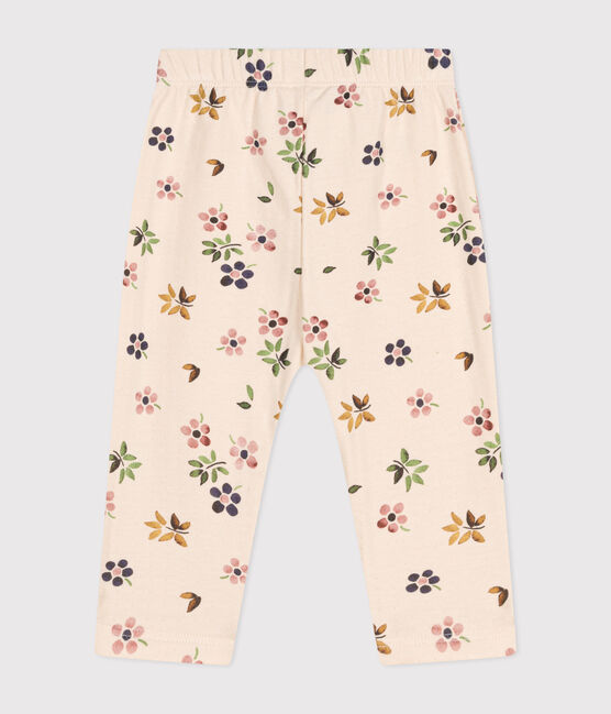 Baby-Hose aus Doppeljersey weiss AVALANCHE/ MULTICO