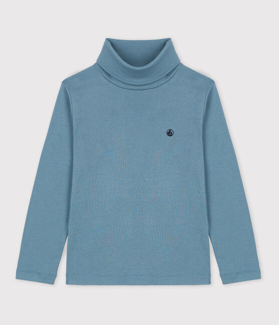 Kinder-Rollkragenshirt aus Baumwolle blau ROVER