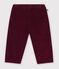 Baby-Hose aus einfarbigem Feincord TRUFFE