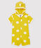 Baby-Kurzoverall 'Dinosaurier' aus Rippstrick gelb BLE/weiss ECUME