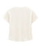 Kurzärmeliges Kinder-T-Shirt Mädchen weiss MARSHMALLOW/rosa COPPER