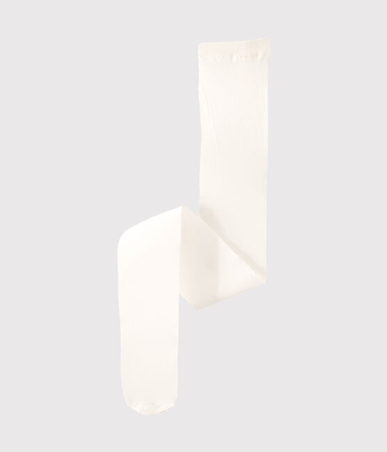 Kinder-Strumpfhose Mädchen weiss COQUILLE