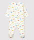 Baby-Strampler aus Bio-Baumwolle mit Affenmotiv
