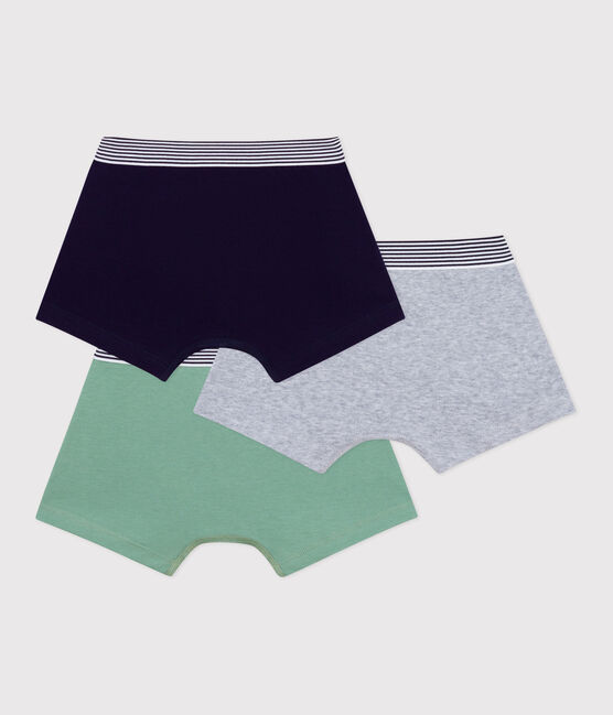 Set Kinder-Boxershorts aus einfarbiger Baumwolle variante 1