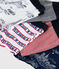5er-Set Boxershorts mit Paris-Print im Toile-de-Jouy-Stil für Jungen variante 1