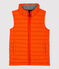 Kinder-Blouson aus gestepptem Doppeljersey für Mädchen / Jungen orange CAROTTE