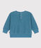 Baby-Sweatshirt aus Nicki blau POLOCHON