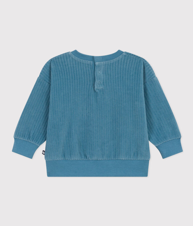Baby-Sweatshirt aus Nicki blau