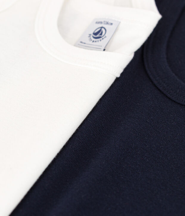 2er-Set Kinder Tanktops aus Baumwolle f&uuml;r Jungen vielfarbig