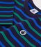 Kinder-Streifenshirt Marini&egrave;re aus Baumwolle blau/blau/gr&uuml;n