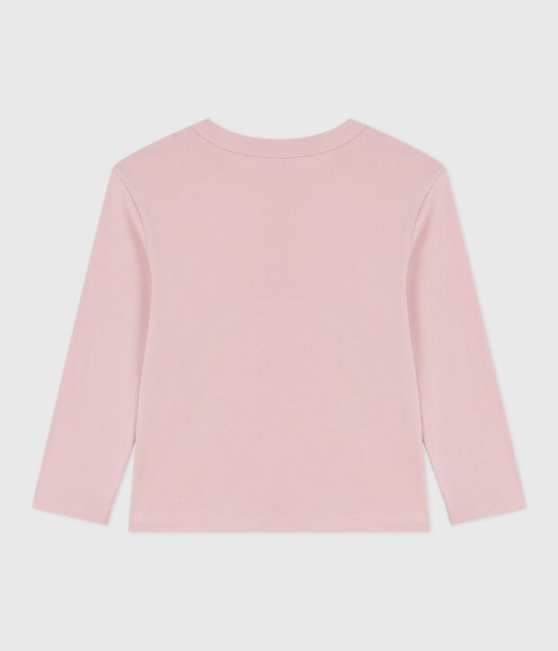 Lang&auml;rmeliges Kinder-T-Shirt aus einfarbiger Baumwolle JOLI
