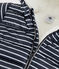 Gesteppter Baby-Anorak blau SMOKING/weiss MARSHMALLOW