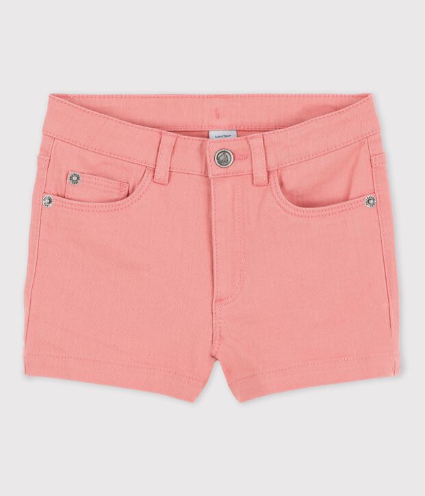 Denim-Shorts f&uuml;r M&auml;dchen rosa