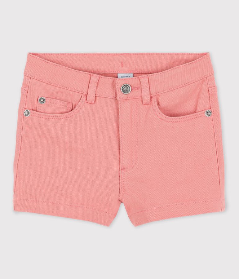 Denim-Shorts f&uuml;r M&auml;dchen rosa