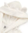 Fleece-Morgenmantel für Jungen weiss MARSHMALLOW