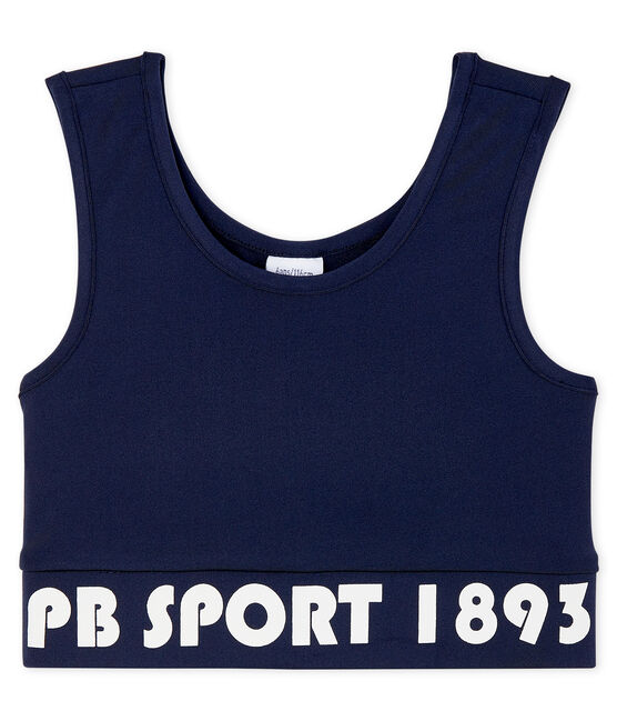 Sport-BH für Mädchen blau SMOKING