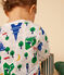 Baby-Pyjama ohne Füße aus Baumwolle mit Printmotiv Paris weiss MARSHMALLOW/blau MEDIEVAL