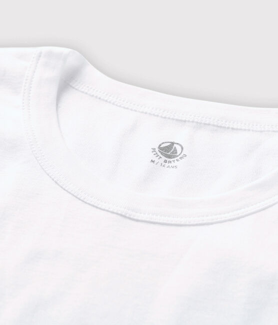 Kurzärmliges T-Shirt weiss ECUME