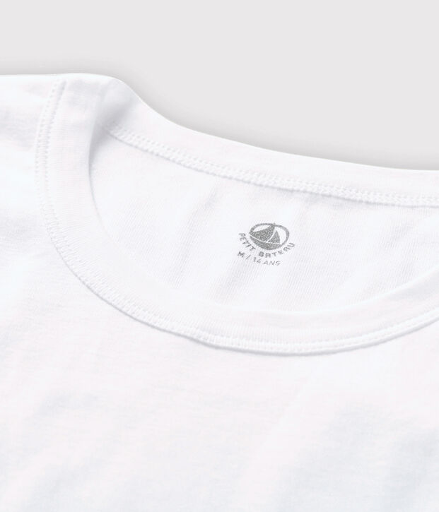 Kurz&auml;rmliges T-Shirt weiss