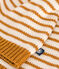 Baby-Pullover aus Woll- und Baumwollstrick ECUREUIL/ AVALANCHE
