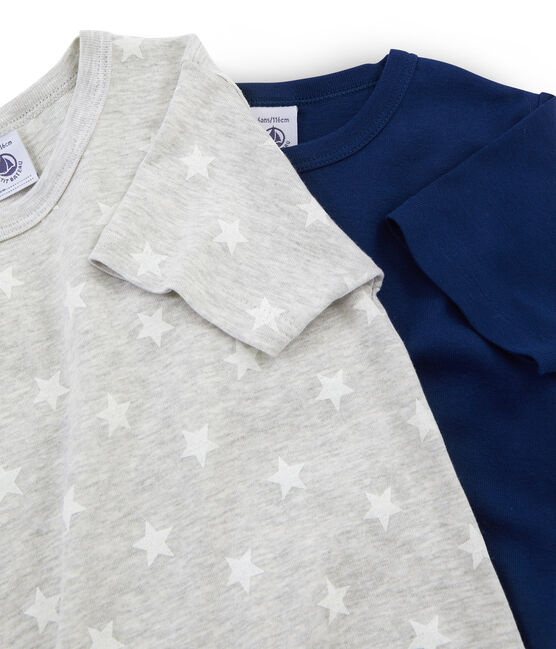 2er-Set kurzärmlige T-Shirts für kleine Jungen variante 1