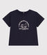 Kurzärmeliges Baby-T-Shirt aus leichtem Jersey
