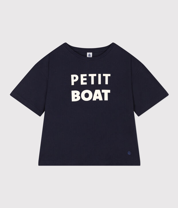 Damen-T-Shirt LE BOXY aus Baumwolle SMOKING
