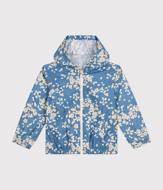 Leichte Windjacke Kinder/Mädchen blau BEACH/ MULTICO