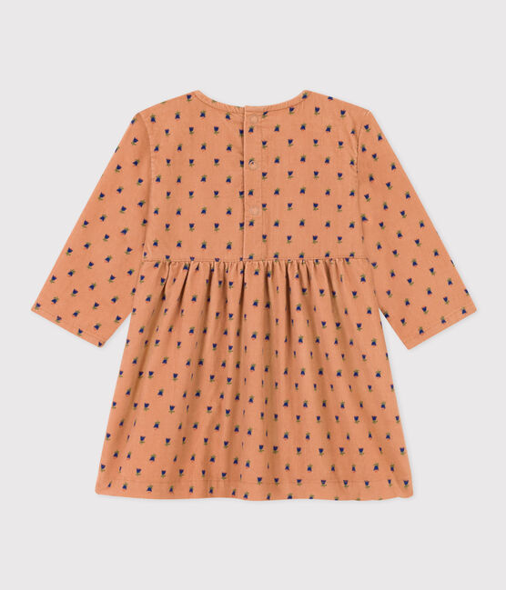 Langärmeliges Babykleid aus Feincord SIENNA/ MULTICO