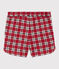 Kindershorts aus Trikotgewebe für Mädchen rot TERKUIT/weiss MULTICO