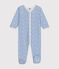 Geblümter Baby-Strampler aus Baumwolle  blau MARSHMALLOW/ INCOGNITO