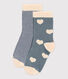 2er-Set Kindersocken für Mädchen