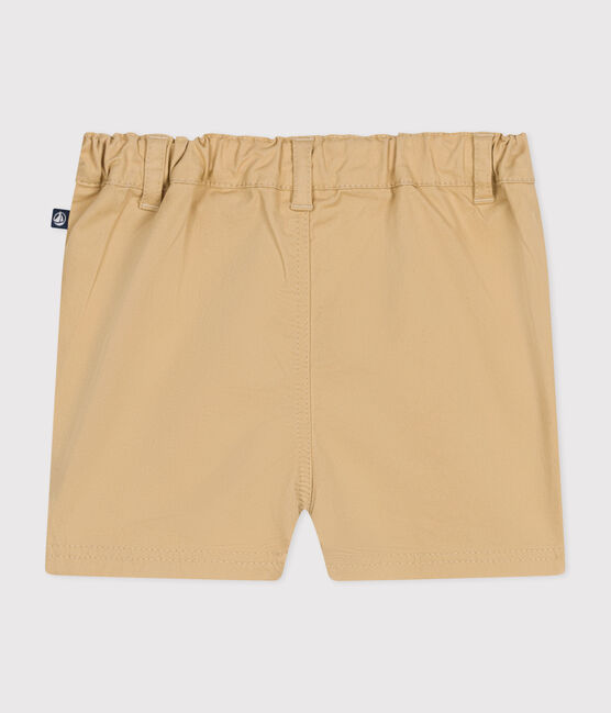 Baby-Shorts aus Serge beige FACILE