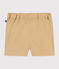 Baby-Shorts aus Serge beige FACILE