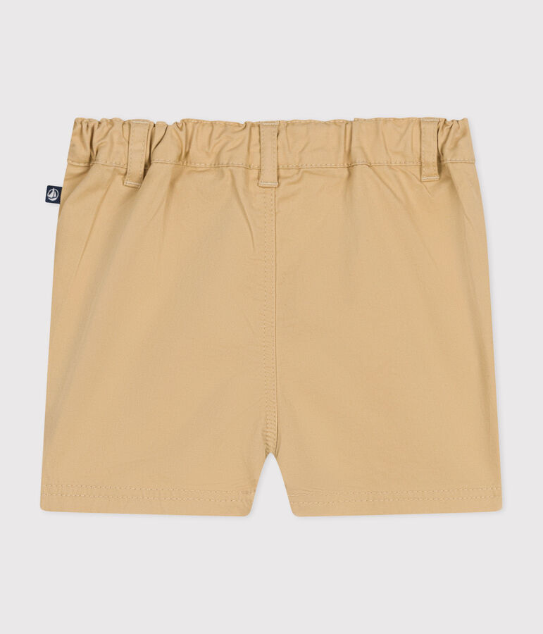 Baby-Shorts aus Serge beige FACILE