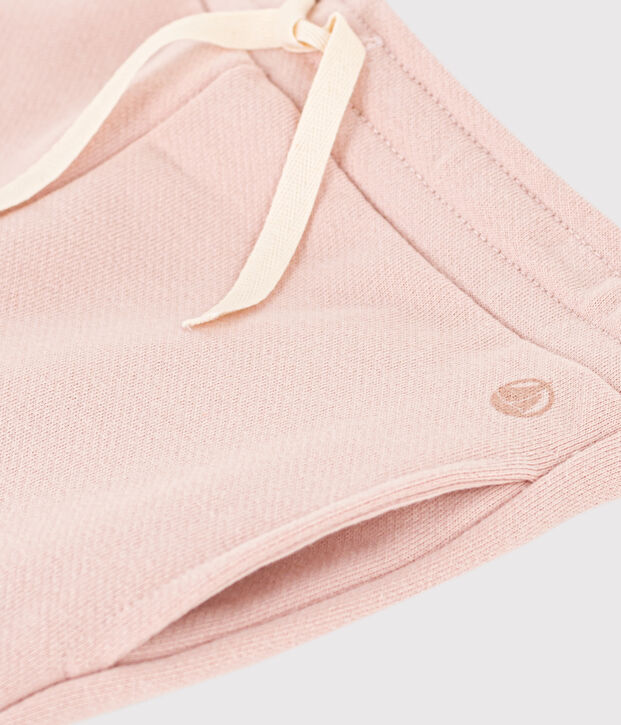 Kinder-Jogginghose aus Molton f&uuml;r M&auml;dchen rosa
