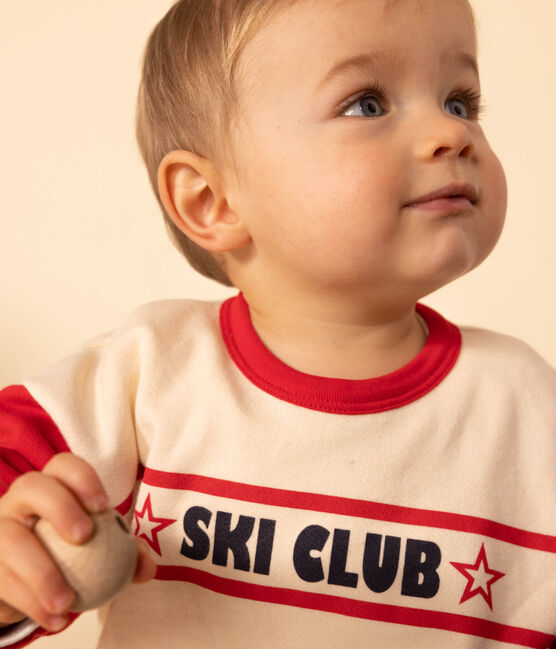 Baby-Sweatshirt aus bedrucktem Molton AVALANCHE/ CORIDA
