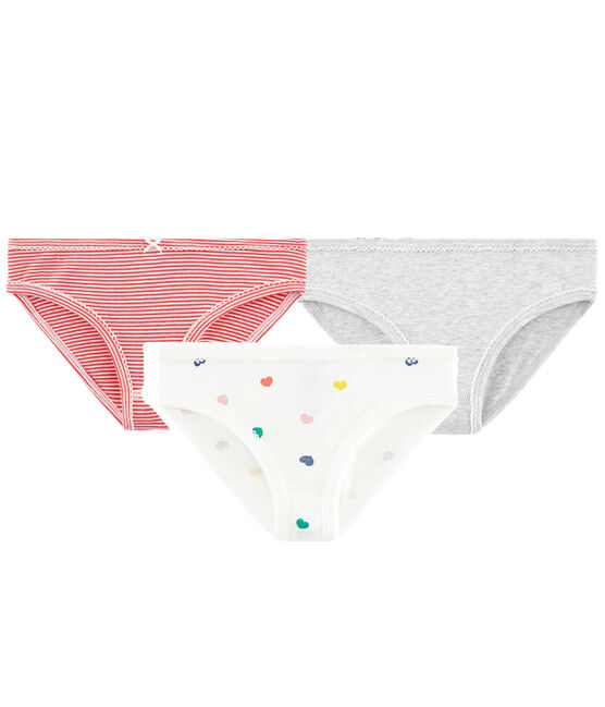 3er-Set Unterhosen für kleine Mädchen variante 1