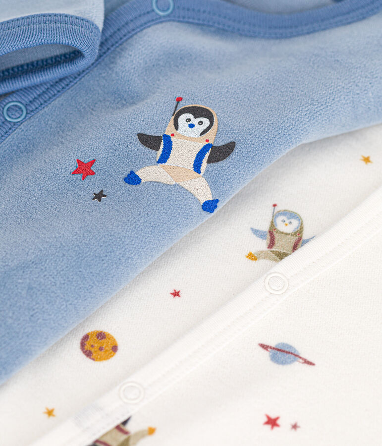 2er-Set Strampler aus Nicki vielfarbig